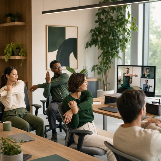Servv Showcase: Corporate Desk Yoga Series